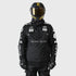 Ride Rich Concord Armoured GP Anorak Softshell Motorcycle Jacket - All Black Size: Small